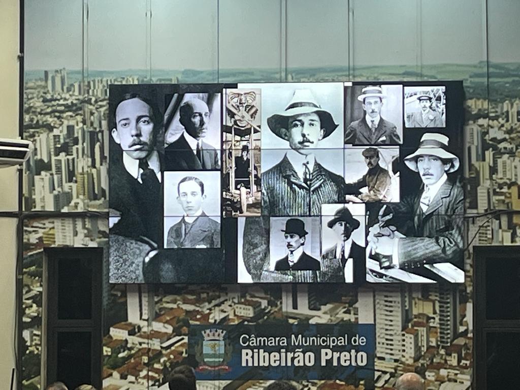 Faixa Branca participa do lançamento de selos de Santos Dumont